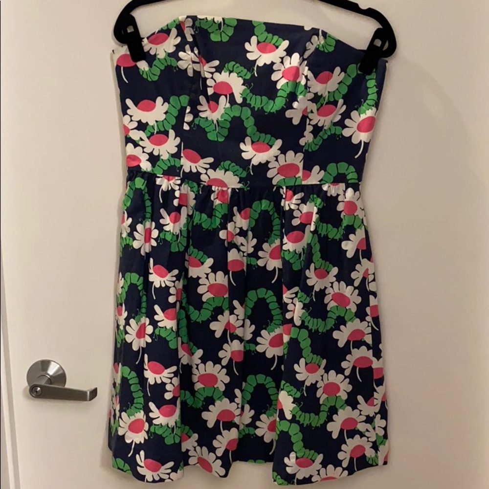 Lilly Pulitzer Lottie Floral Linen Dress